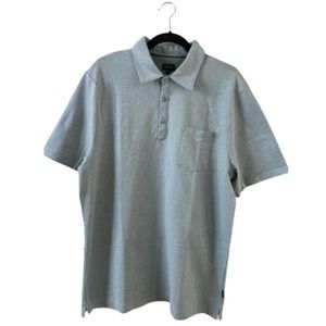 Buffalo David Bitton Seafoam Green Short Sleeve Polo Mens Large